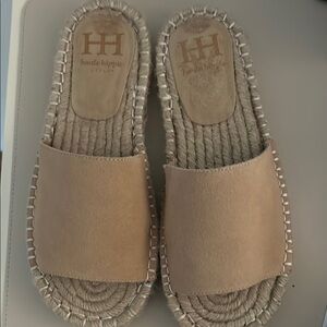 Haute Hippie Tan Espadrille Sandals